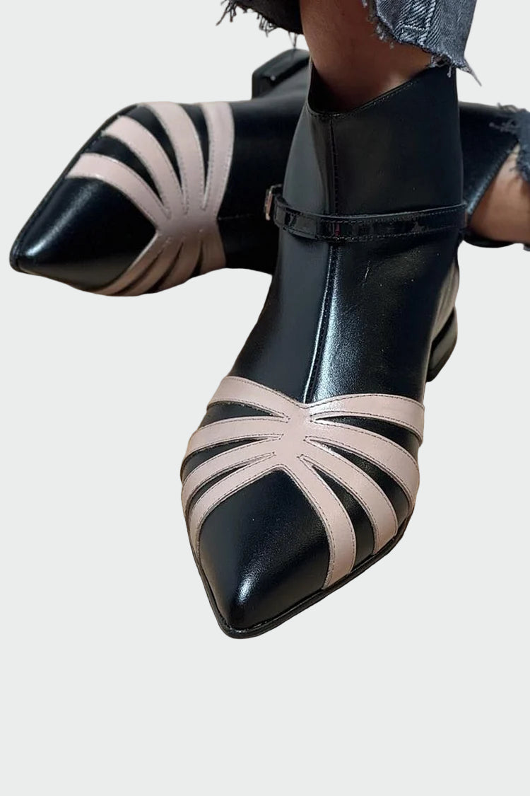 מגף גיאומטרי עם חוד מחודד