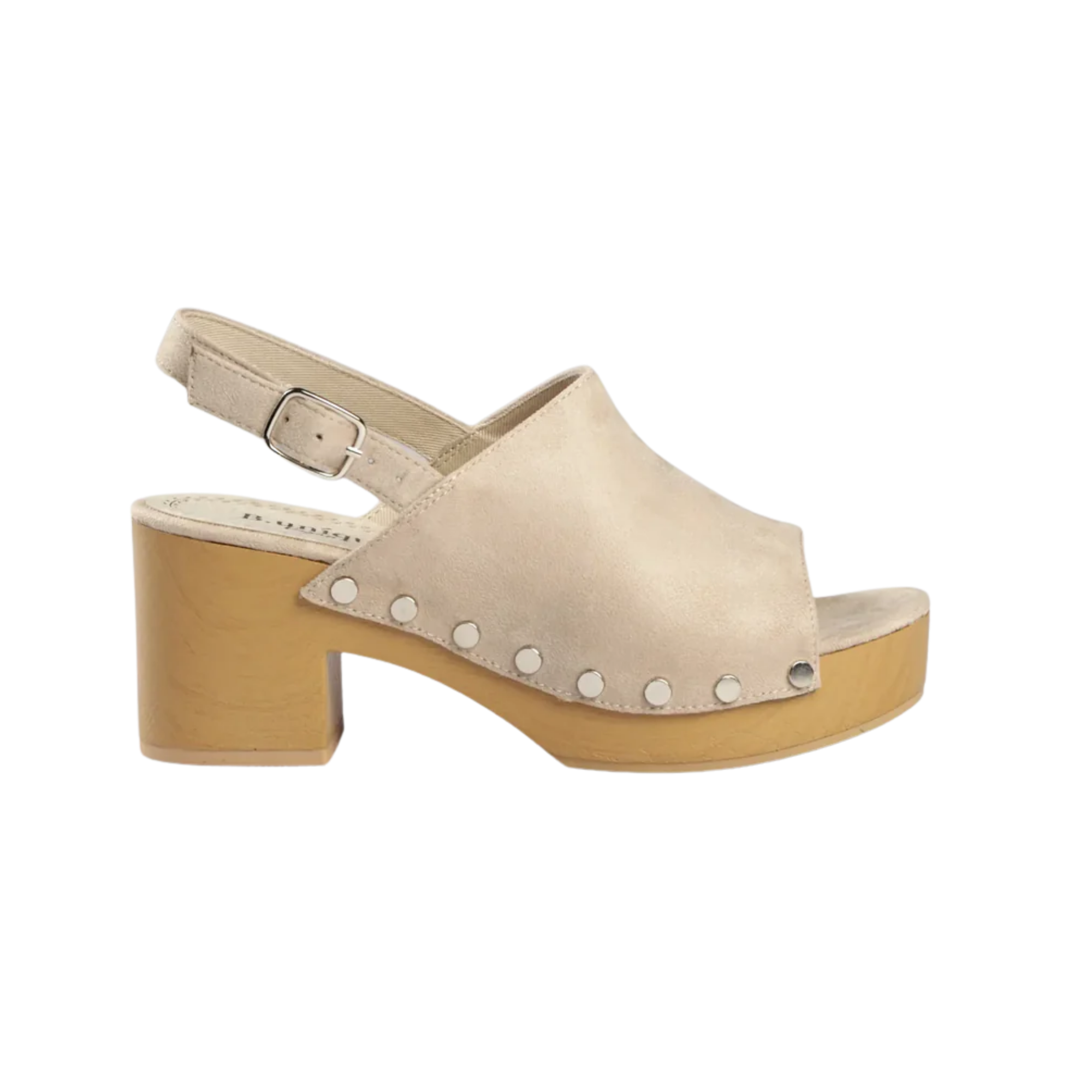 מוריה | סנדלי עקב מעוטרים בניטים