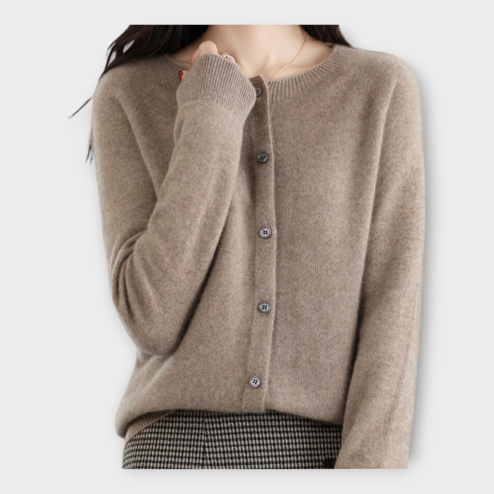 ז'קט אלגנטי עם כפתורים