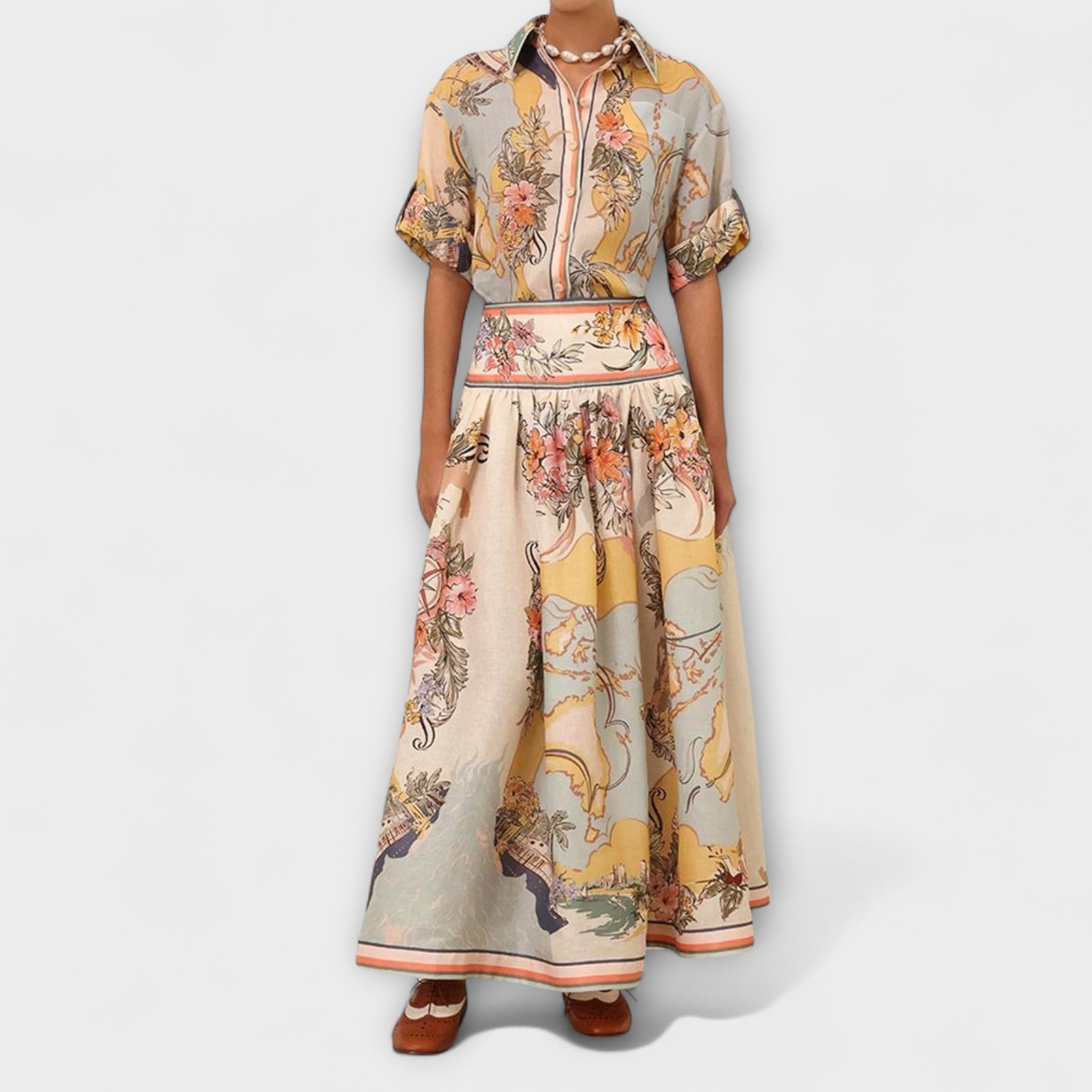 מלינה – חצאית מידי אלגנטית לנשים