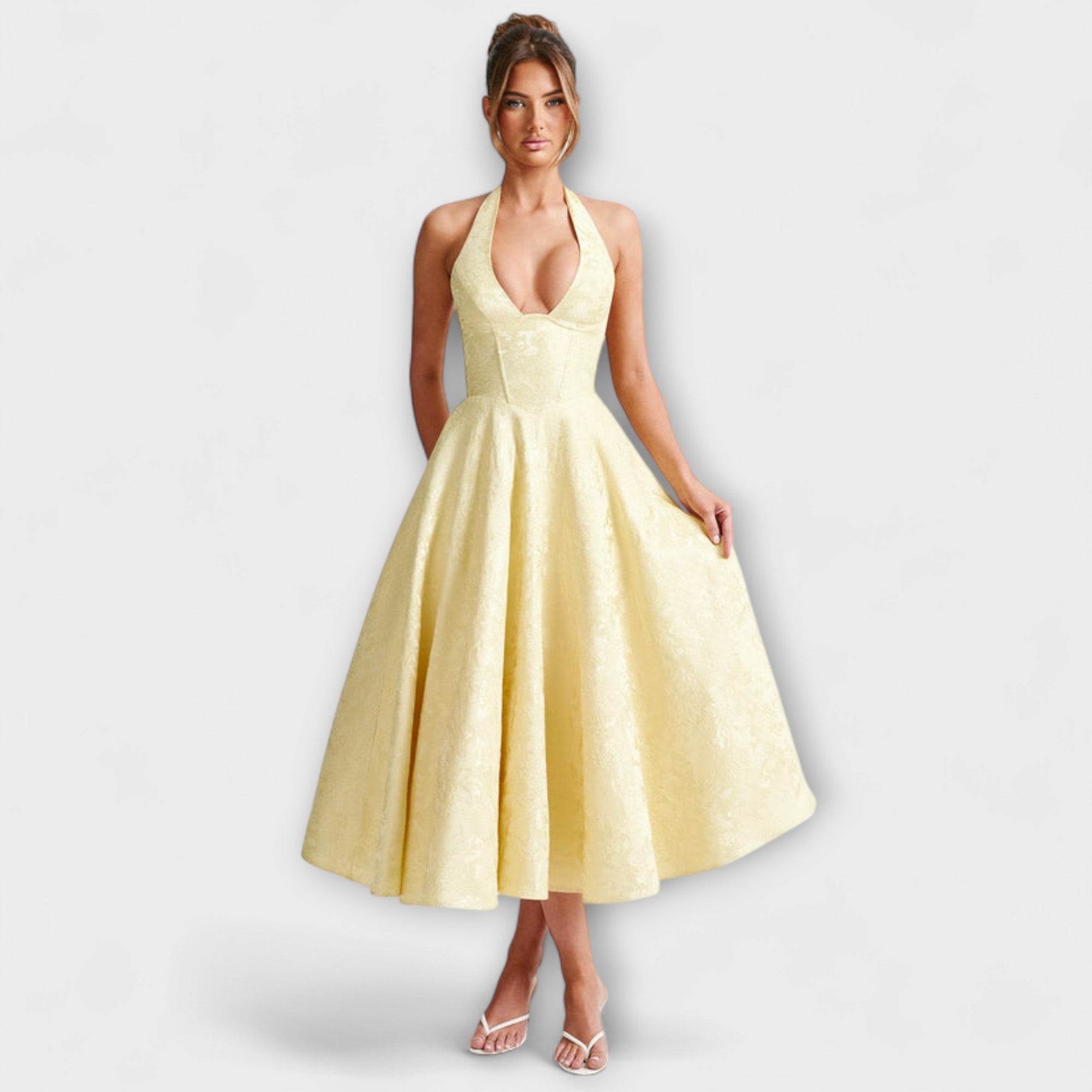 קטלינה - שמלת מידי רומנטית