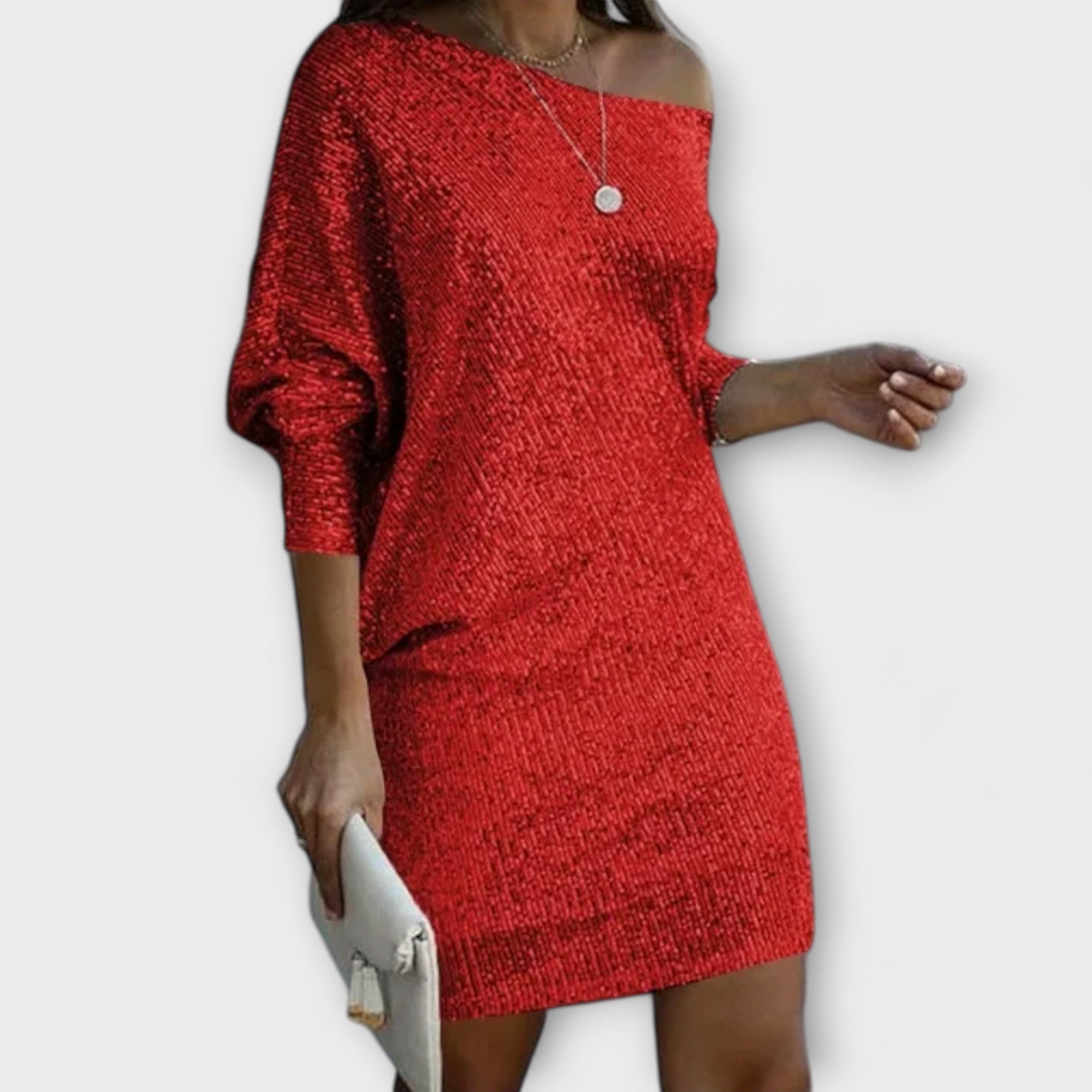 שמלות מסיבה עם פייטים וניגודיות