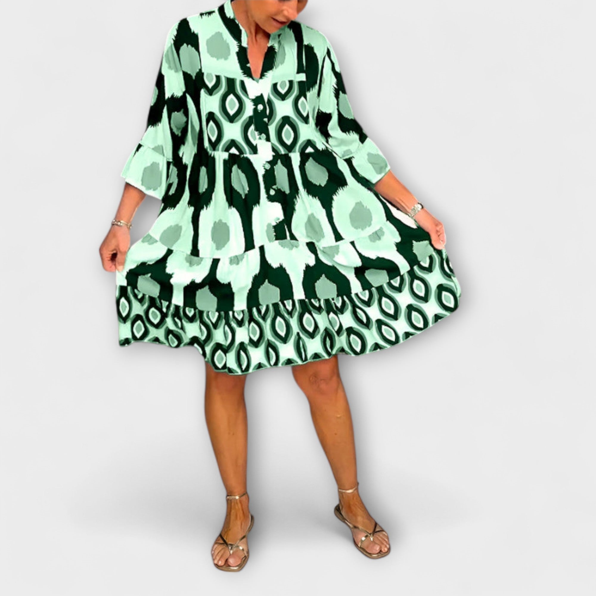 לווירה - שמלת מידי שיקית