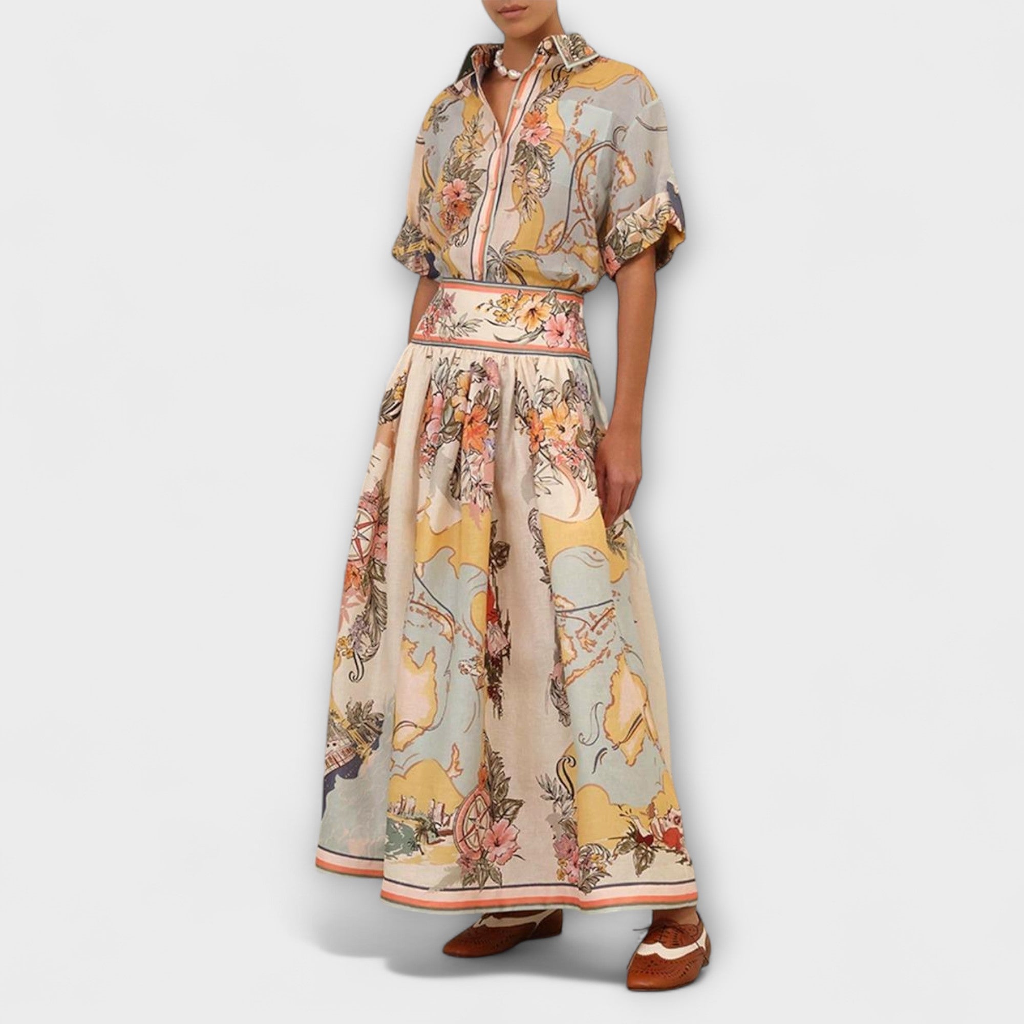 מלינה – חצאית מידי אלגנטית לנשים