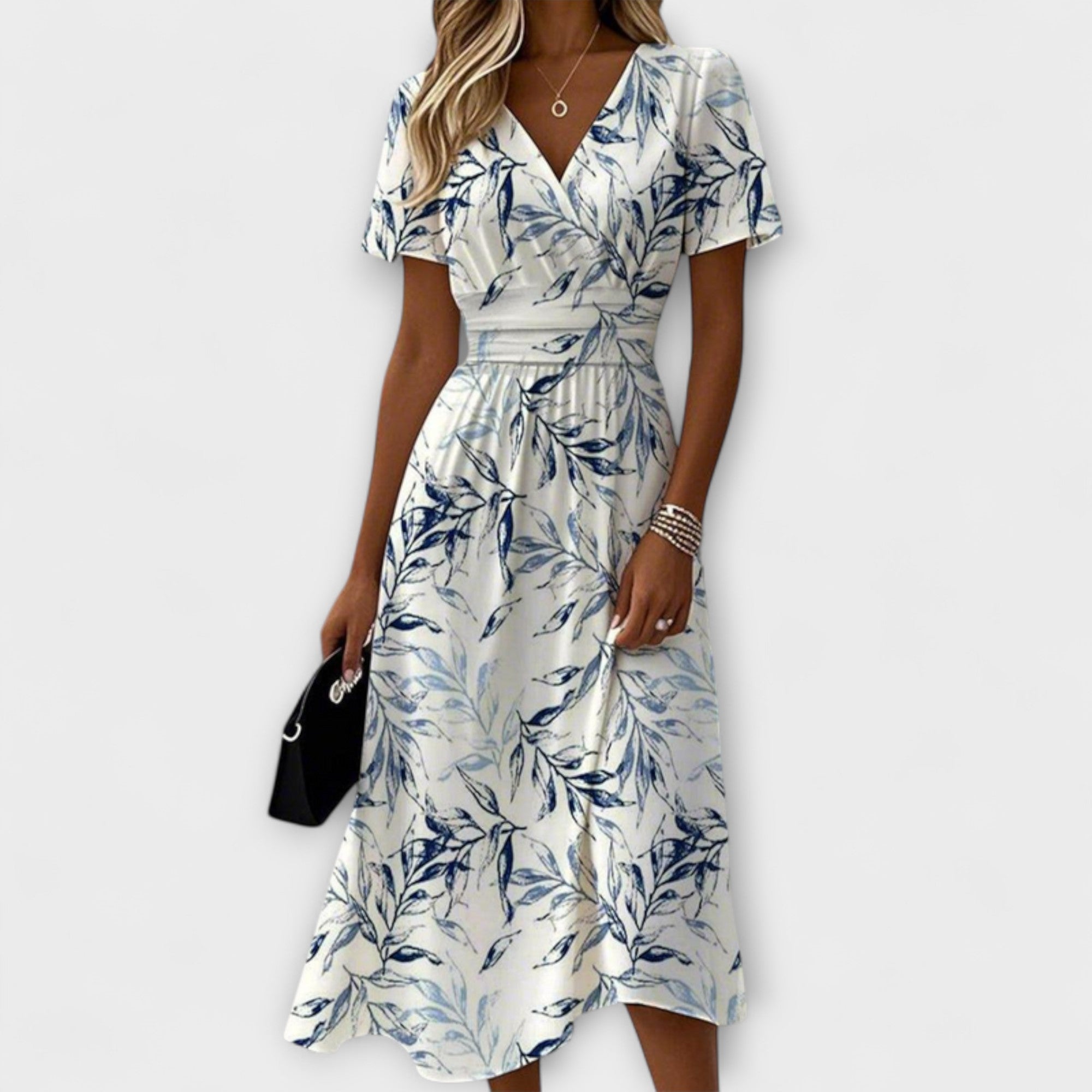 קייטי - שמלת פרחים אלגנטית