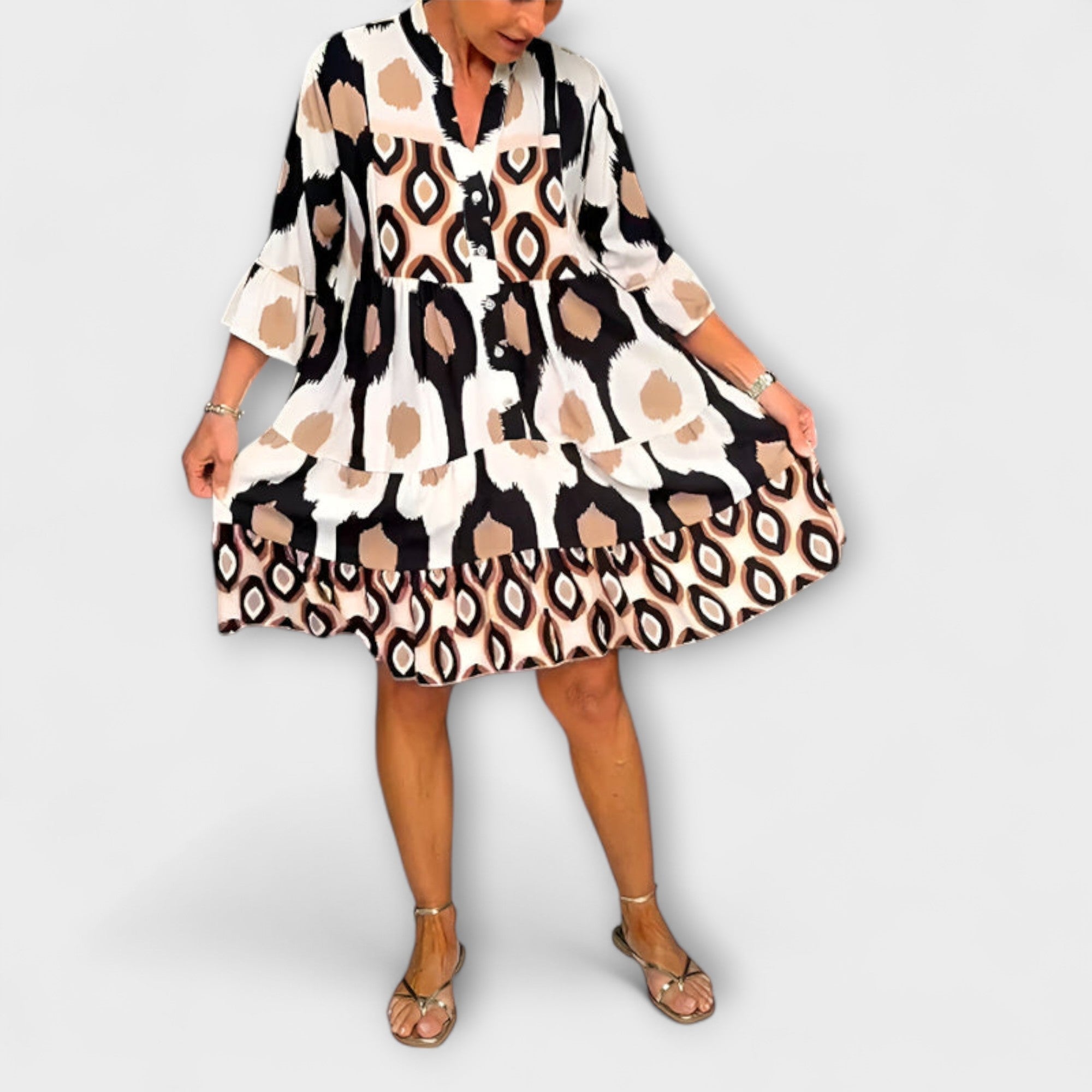 לווירה - שמלת מידי שיקית