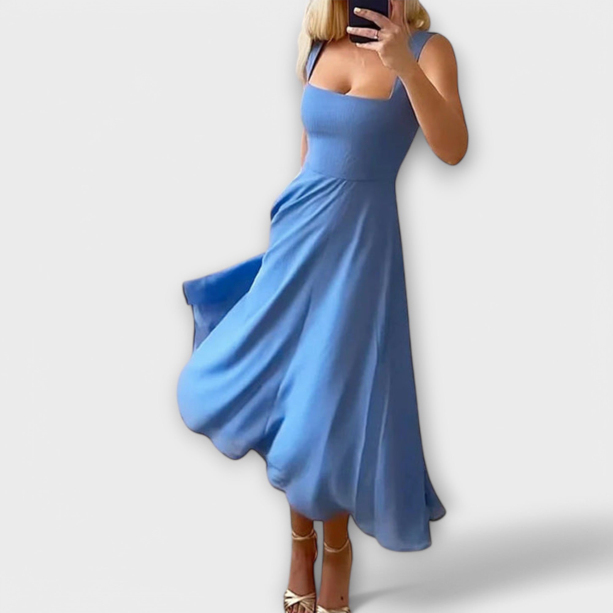 שמלות ללא שרוולים אלגנטיות