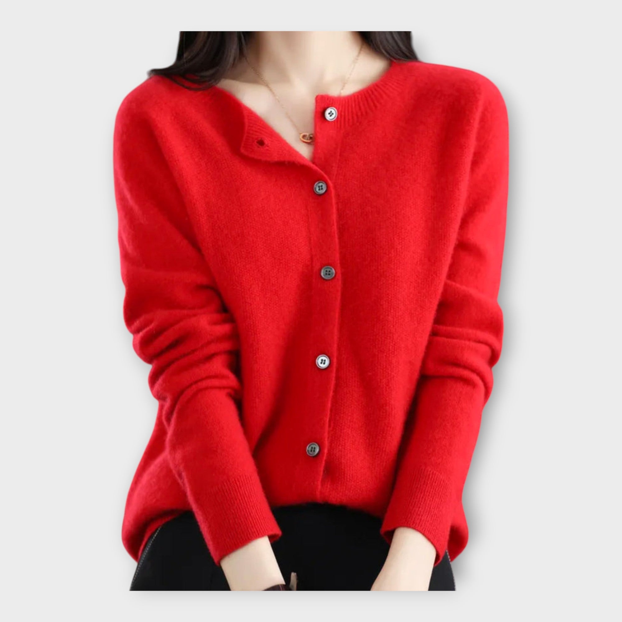 ז'קט אלגנטי עם כפתורים