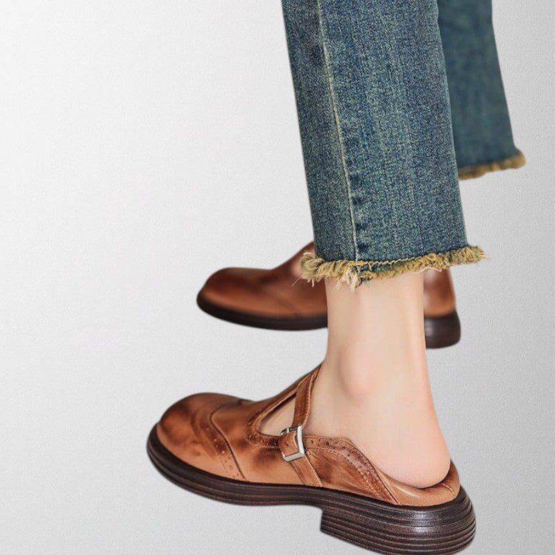 אוליביה - נעלי עור אלגנטיות