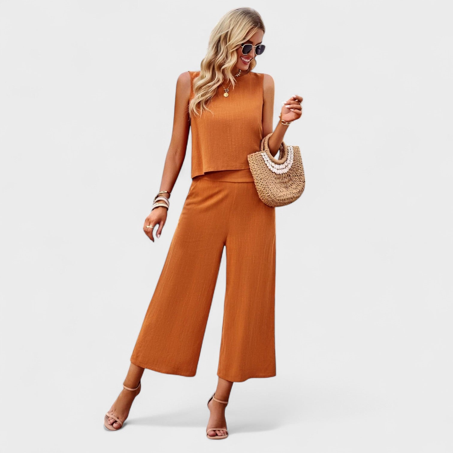 סט פשתן מוניקה