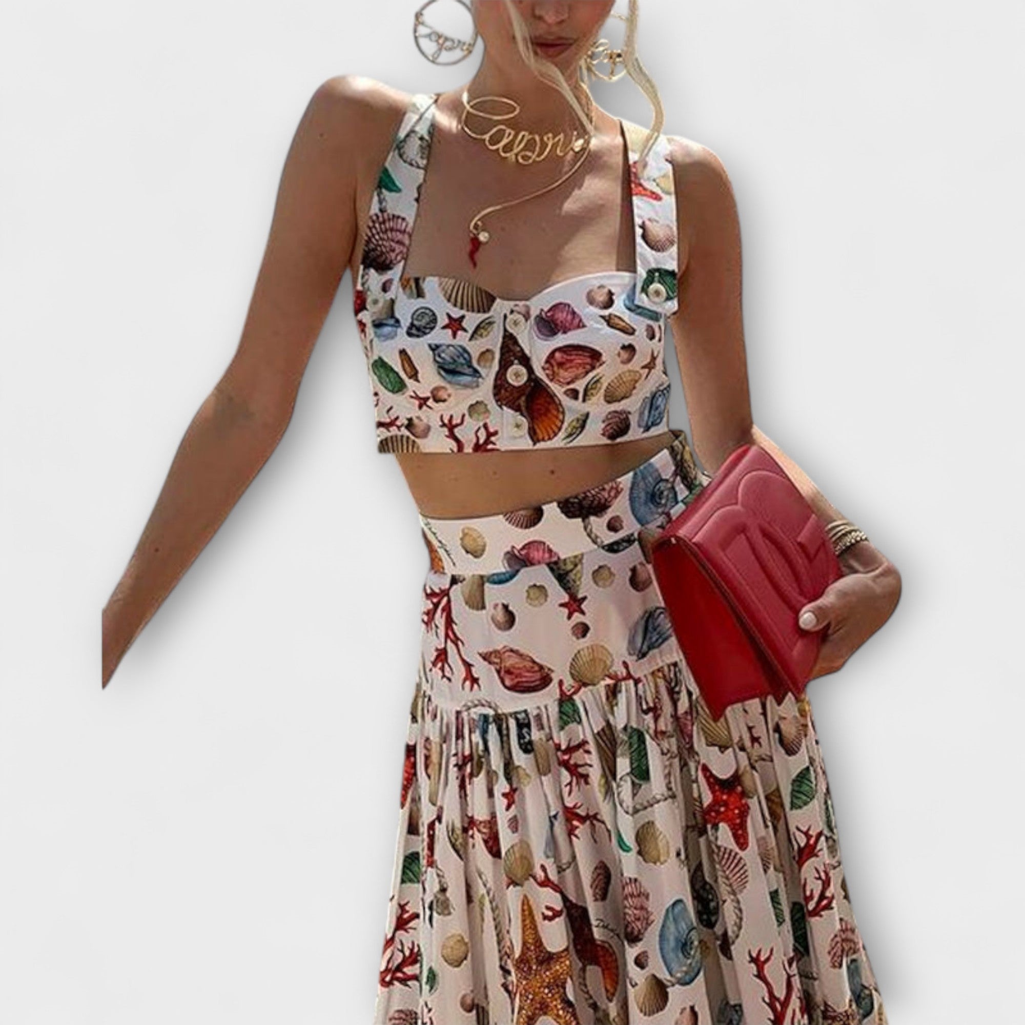 התר Heather - סט חצאית זוגי אלגנטי