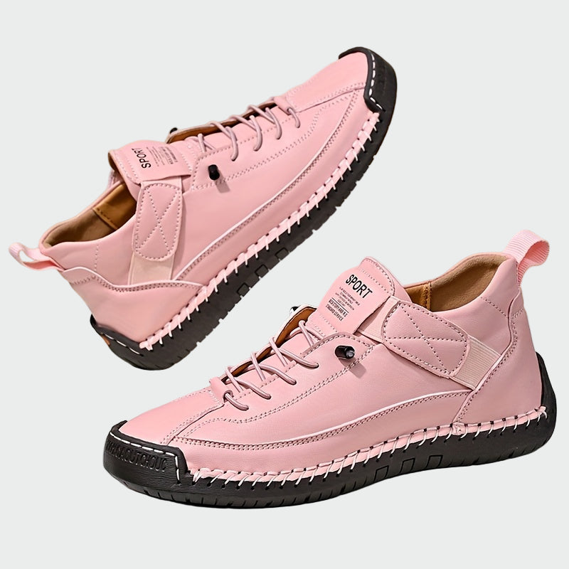 מגפי עור אורטופדיים עד הקרסול