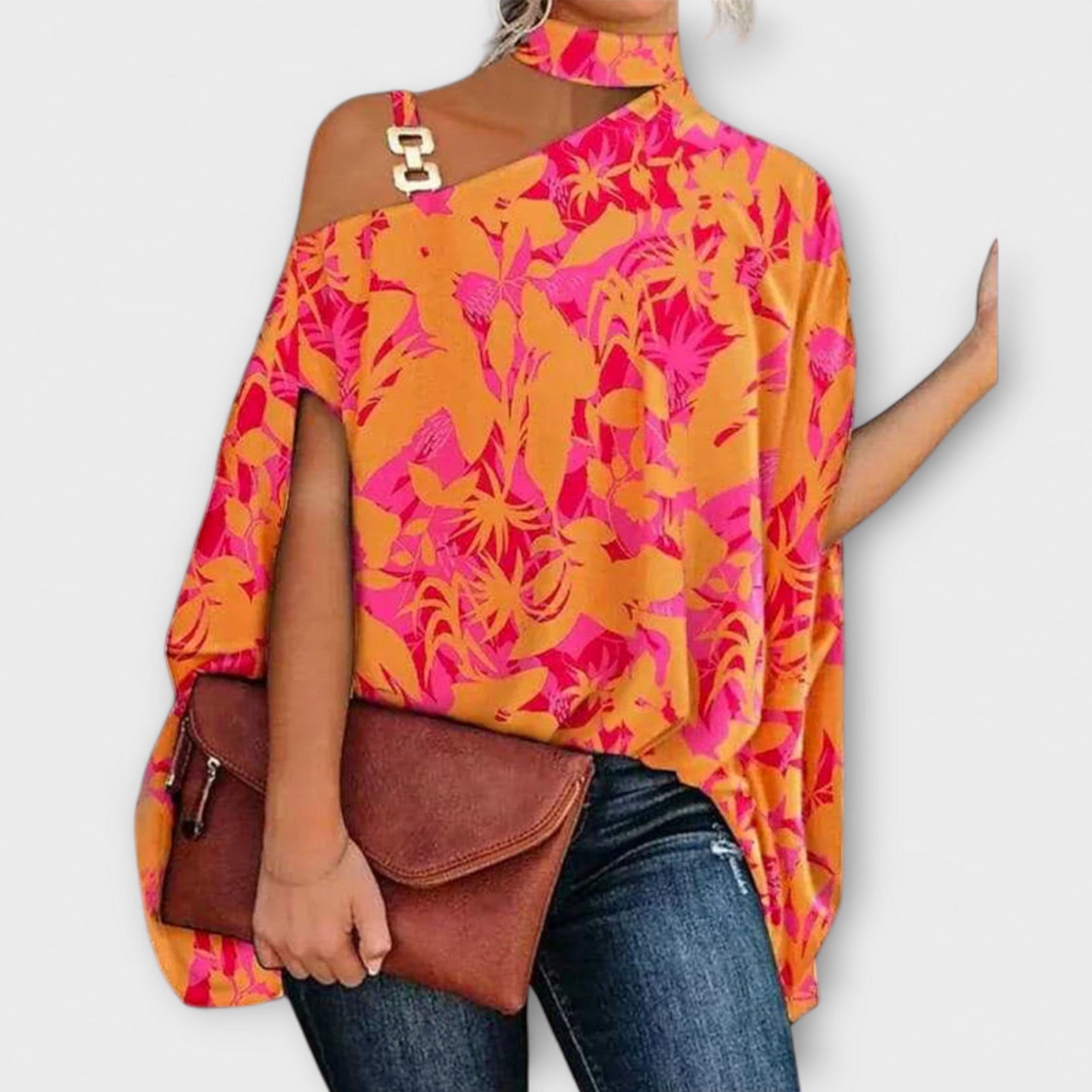 חולצת כתף חשופה לנשים