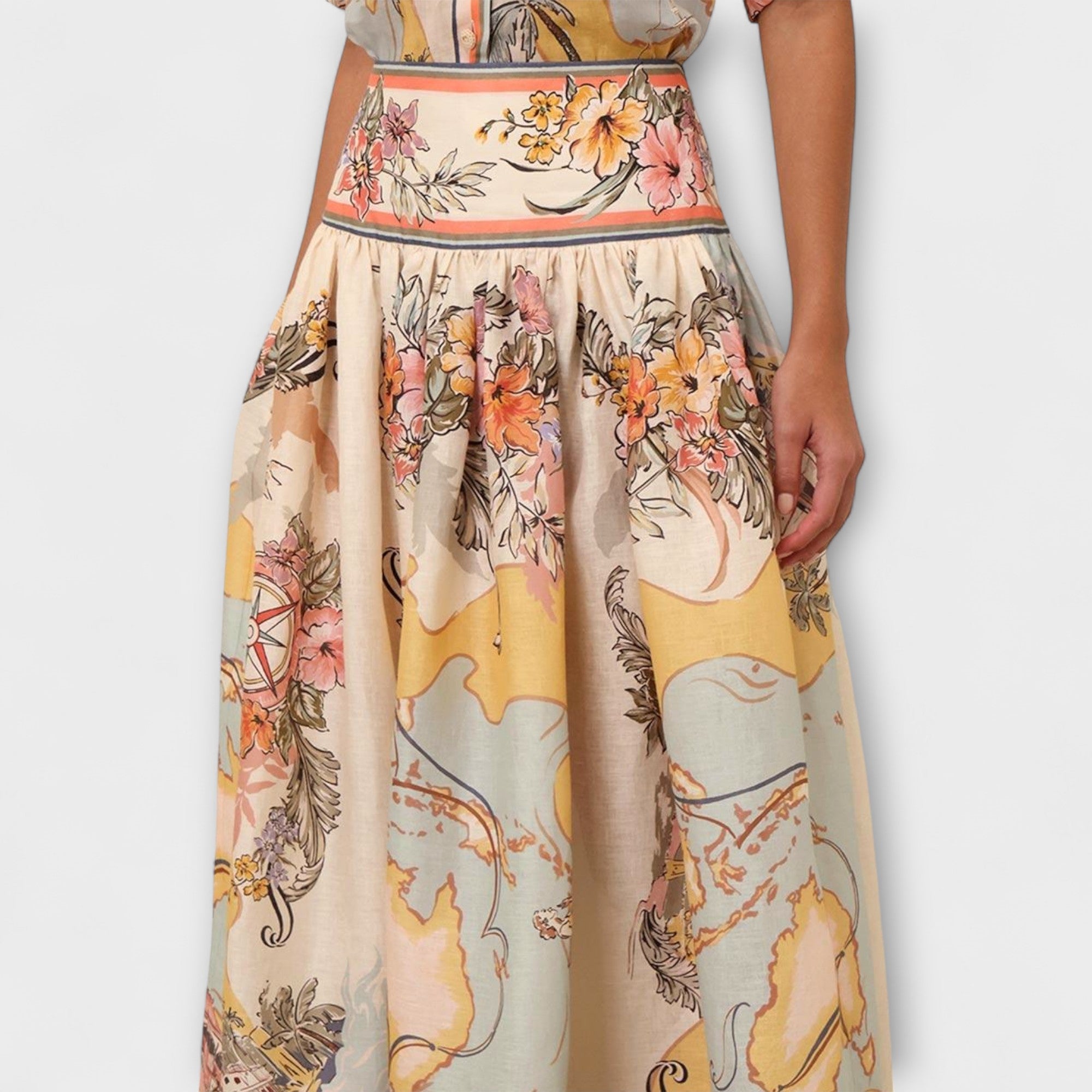 מלינה – חצאית מידי אלגנטית לנשים