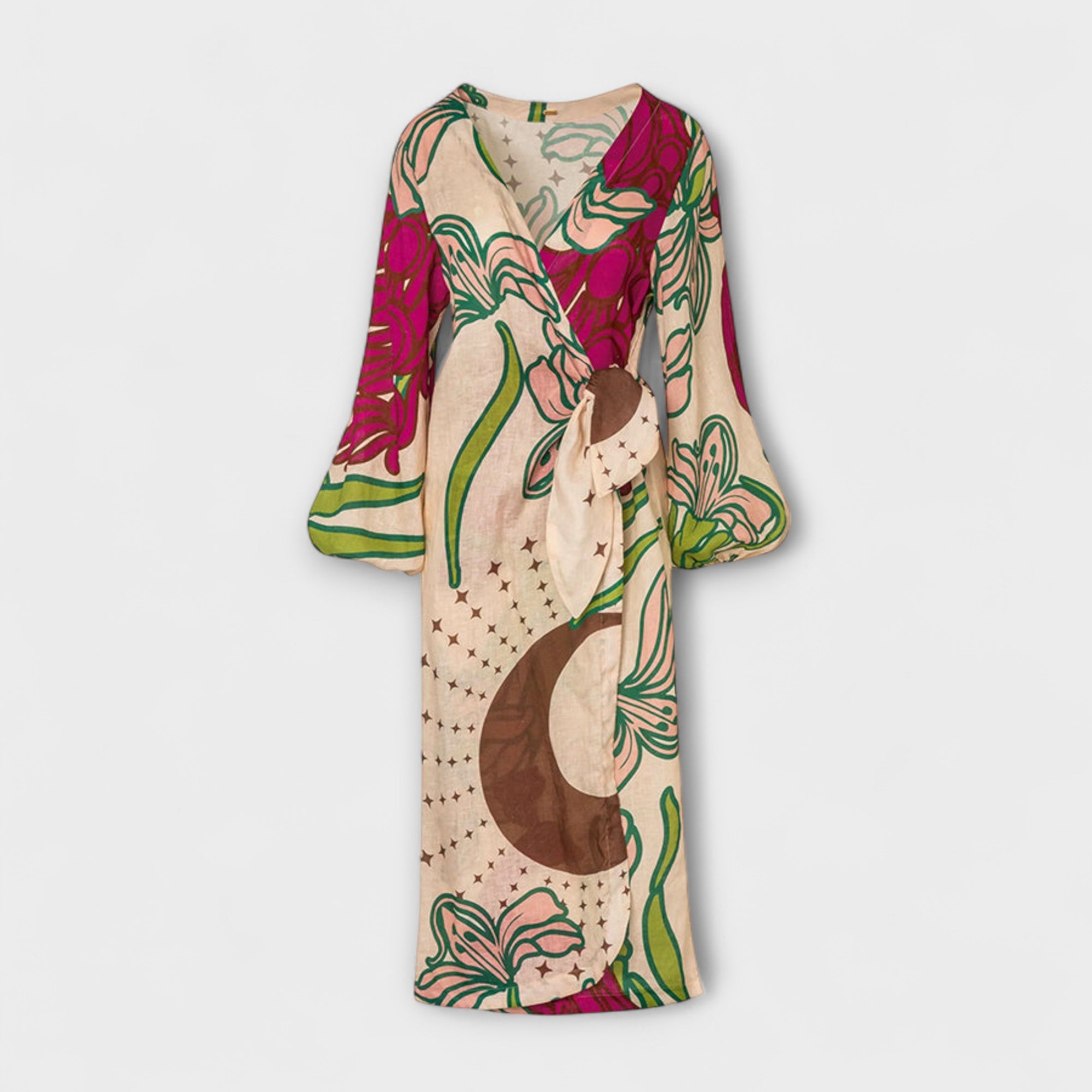 טרייסי - שמלת מקסי עם קשר