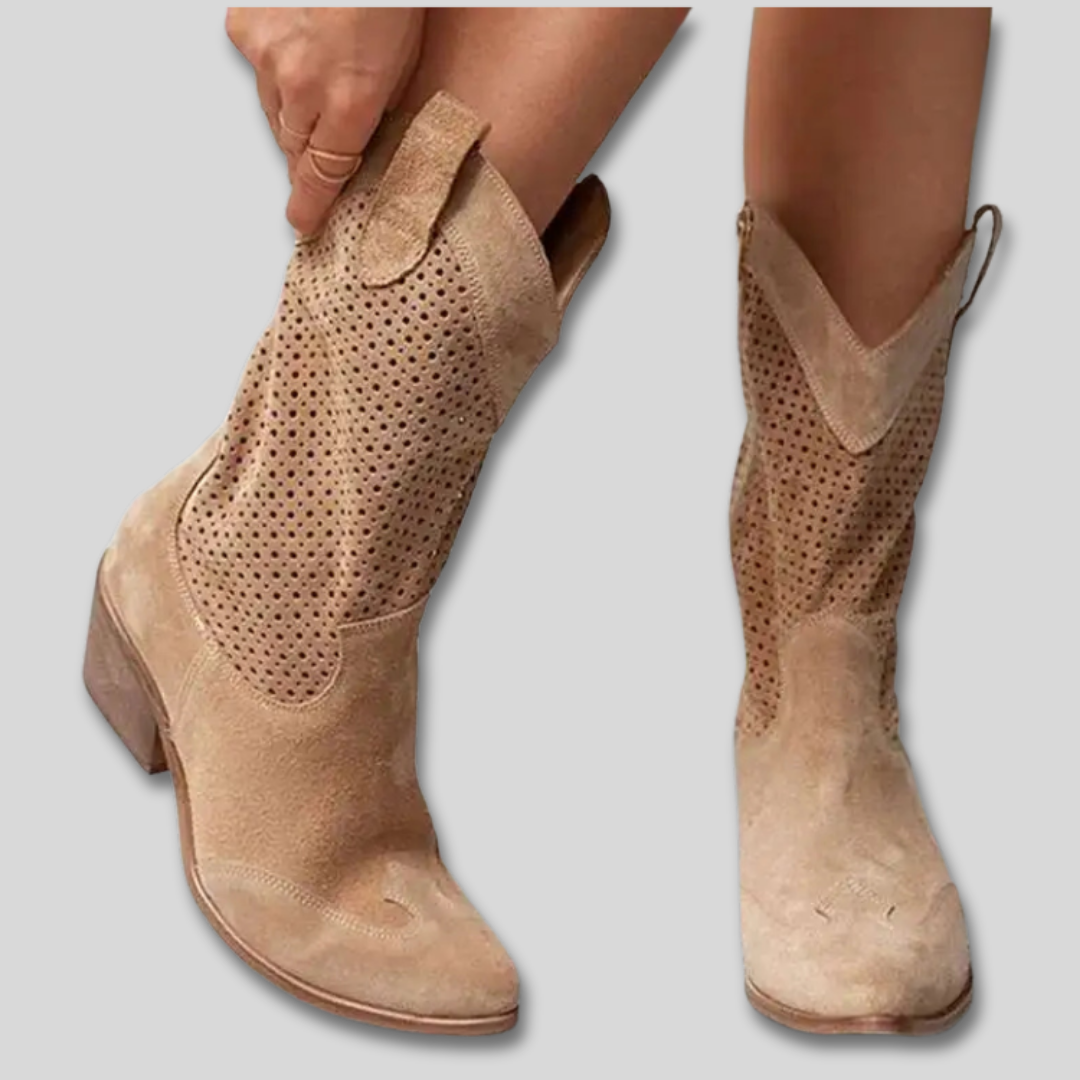 ריאנון - מגפי ankle אלגנטיים