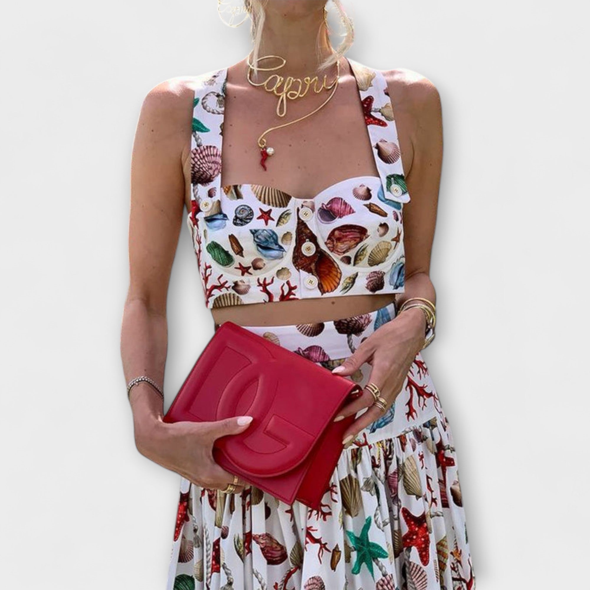 התר Heather - סט חצאית זוגי אלגנטי