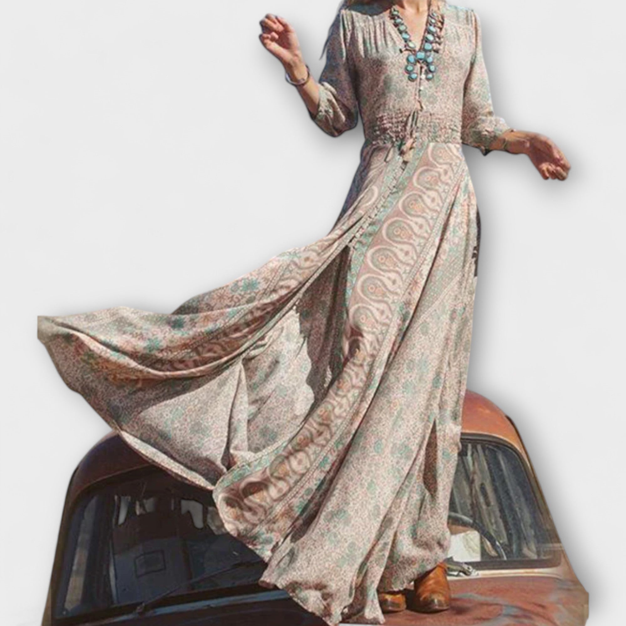 שמלות מקסי בסגנון בוהמייני רך