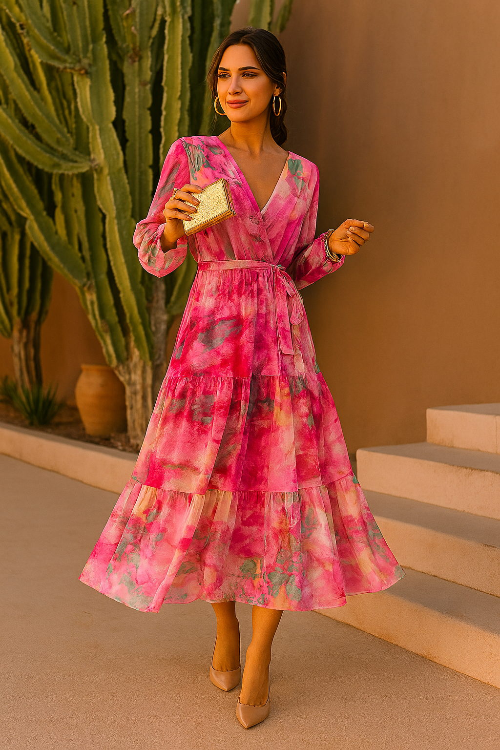 אמליה – שמלת אקוורל