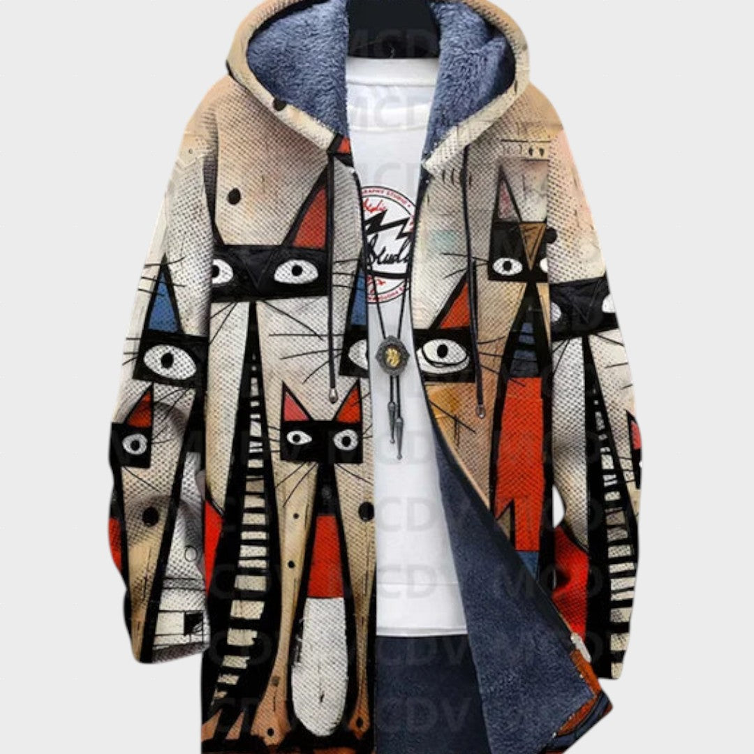 קיארה - קרדיגן יוקרתי בהשראת אמנות