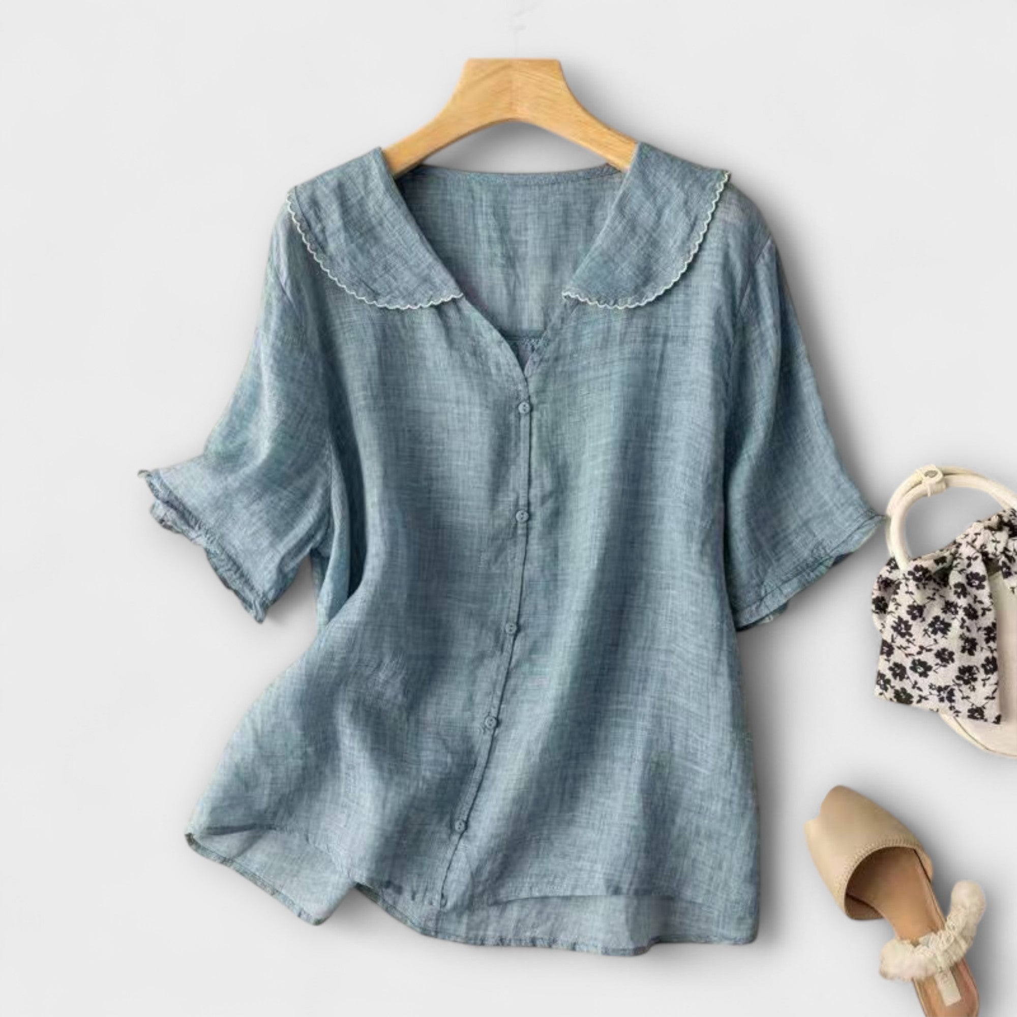 ברנדה - חולצת פשתן