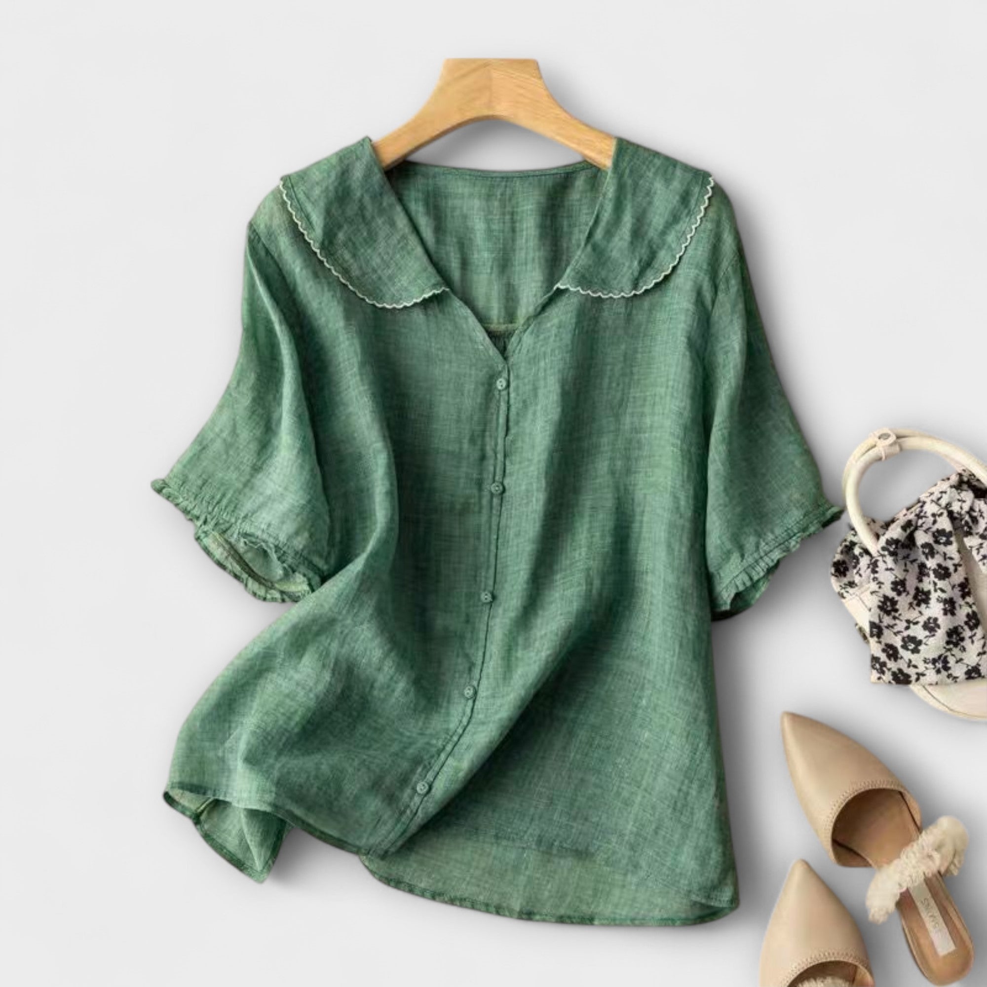 ברנדה - חולצת פשתן