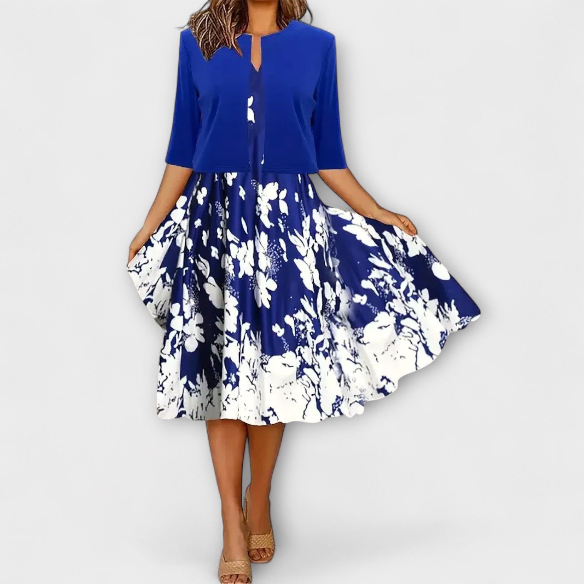 שמלת מידי לנשים עם בלייזר