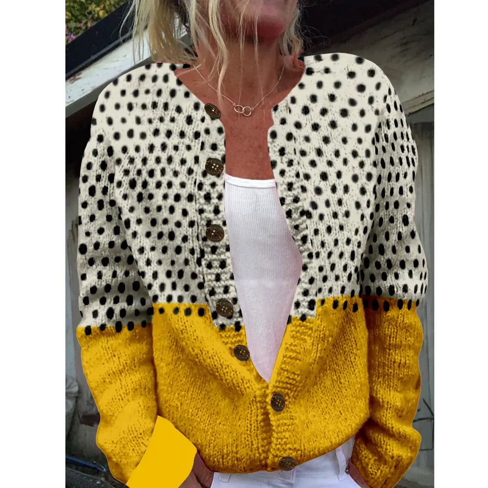 ואלבורגה – סוודר אופנתי עם הדפס