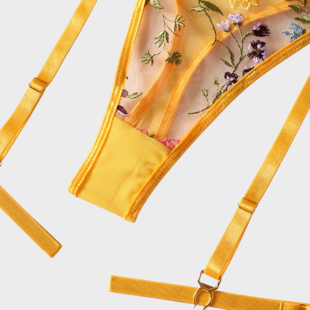 דייזי | סט תחתונים צרפתי של 3 חלקים