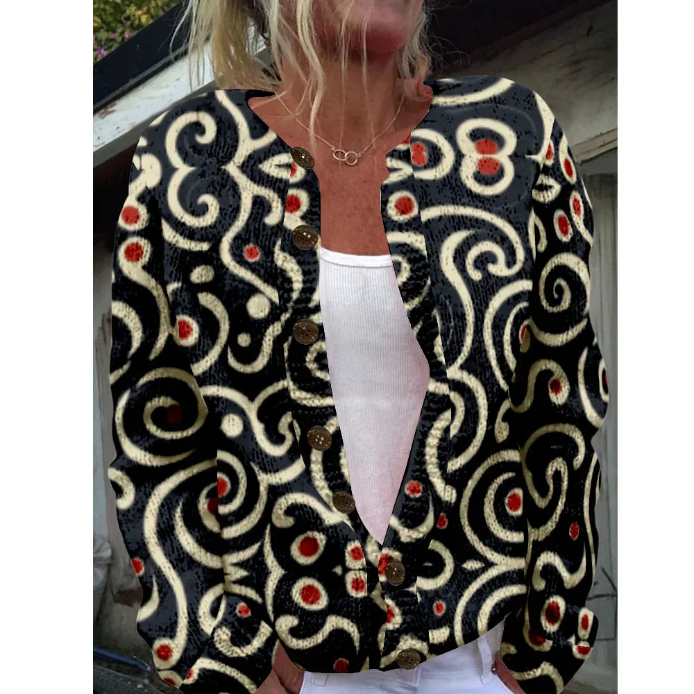 קרסנטיה – סוודר אופנתי עם הדפס