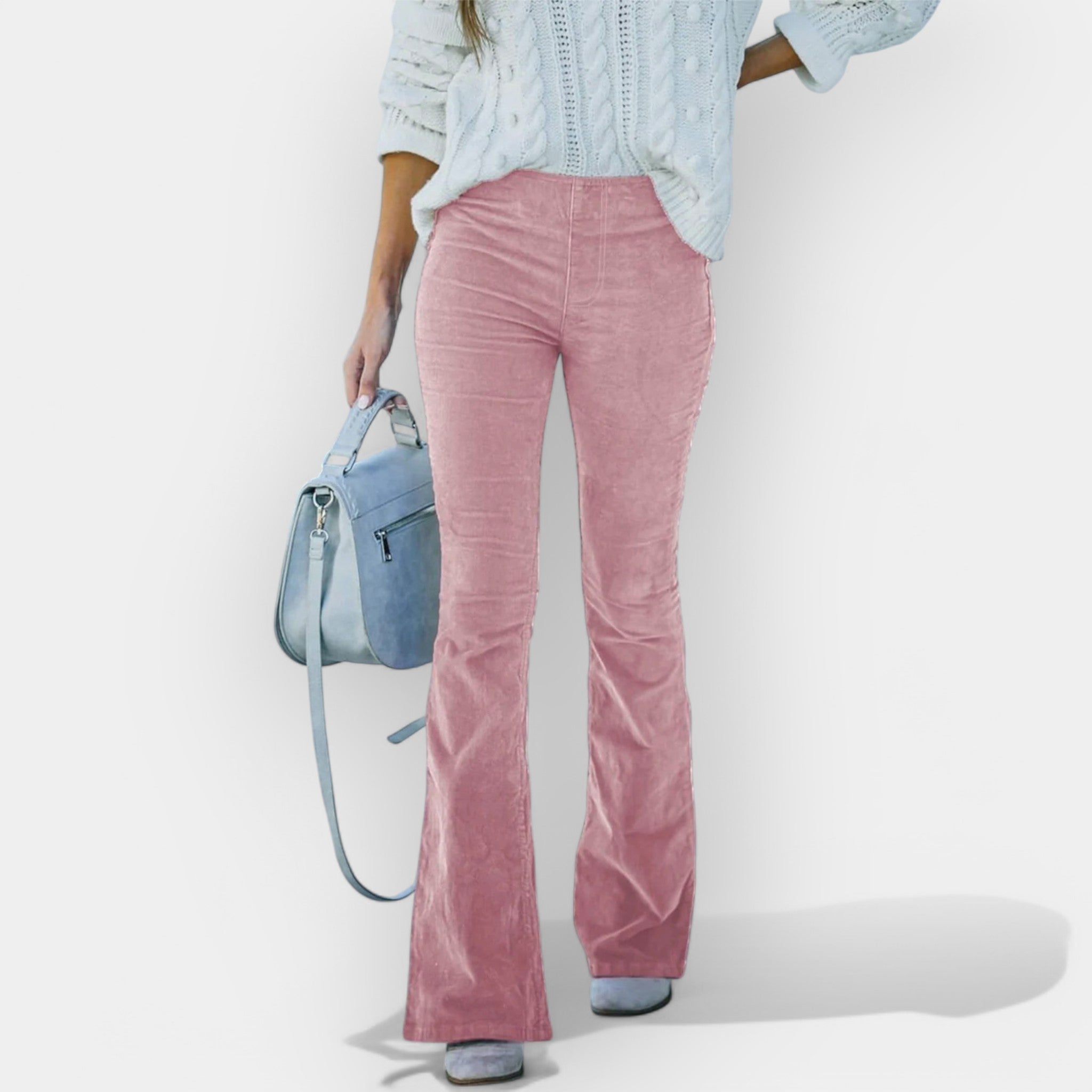 מכנסיים גבוהים עם חצאית רחבה