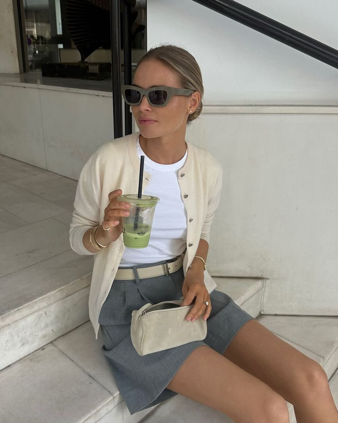 מיני תיק צד מעור זמש דניקה