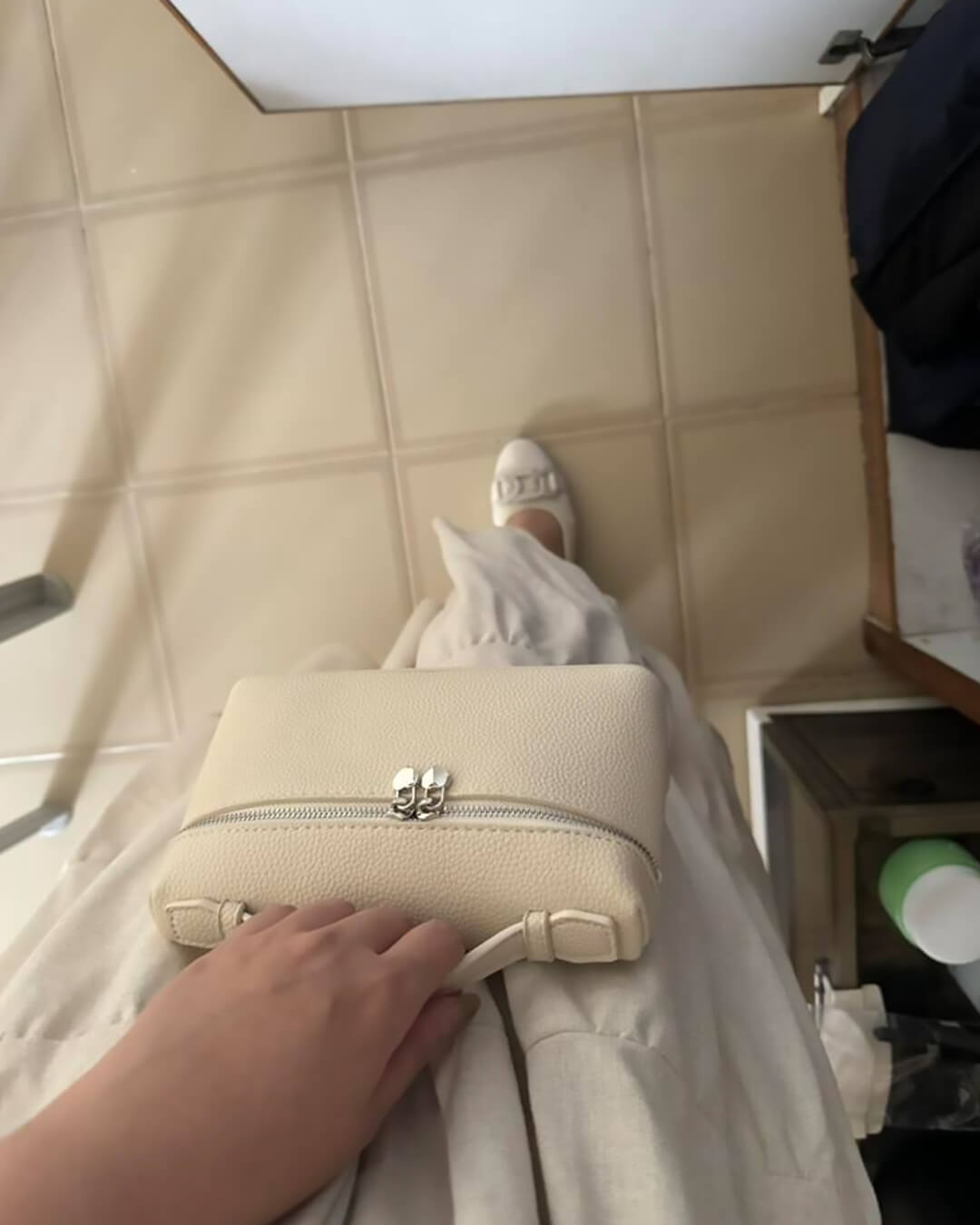 תיק וינטג' מעור חלק הארפר