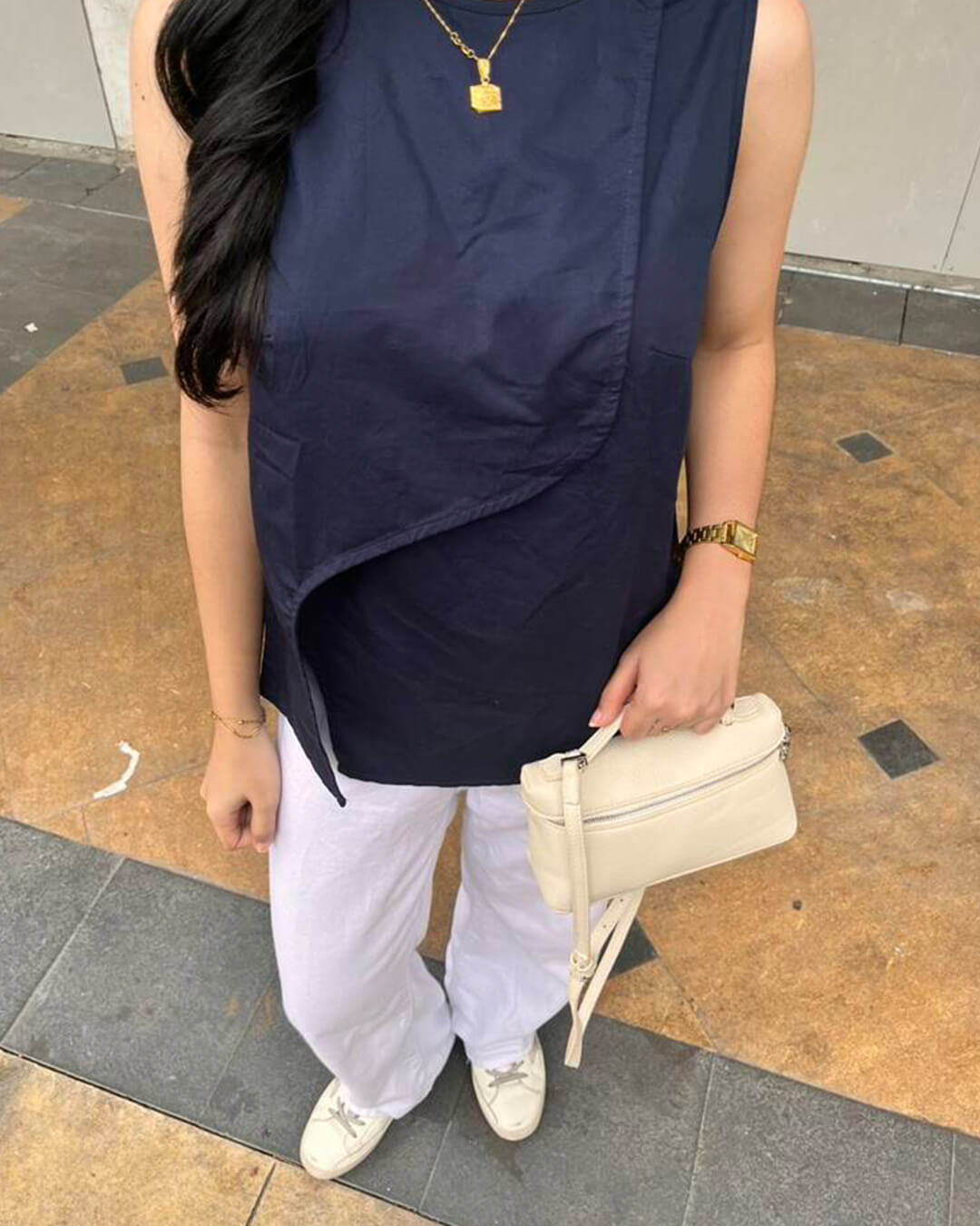 תיק וינטג' מעור חלק הארפר