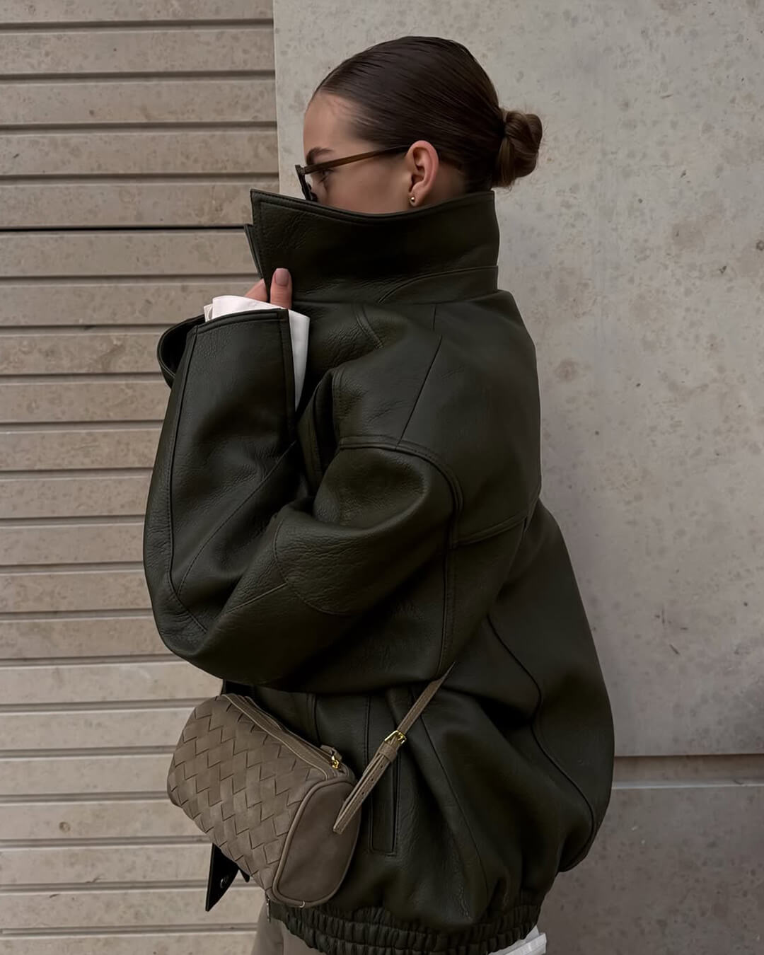 תיק ג'סיקה מעור זמש קלוע