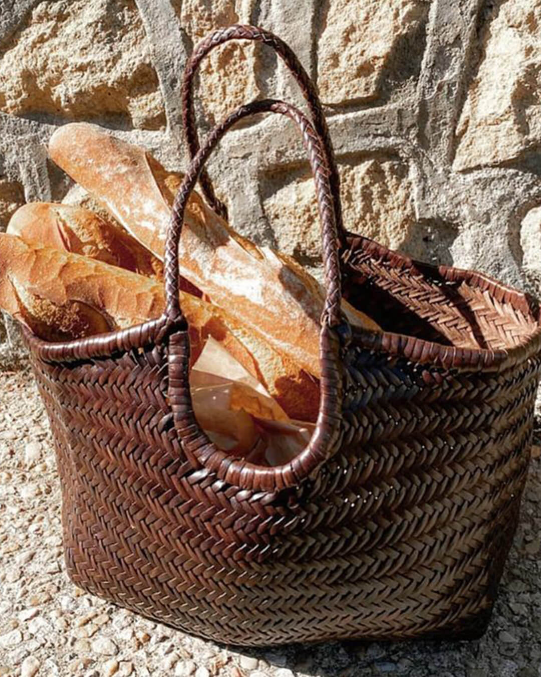 תיק ריקה מעור סינתטי קלוע