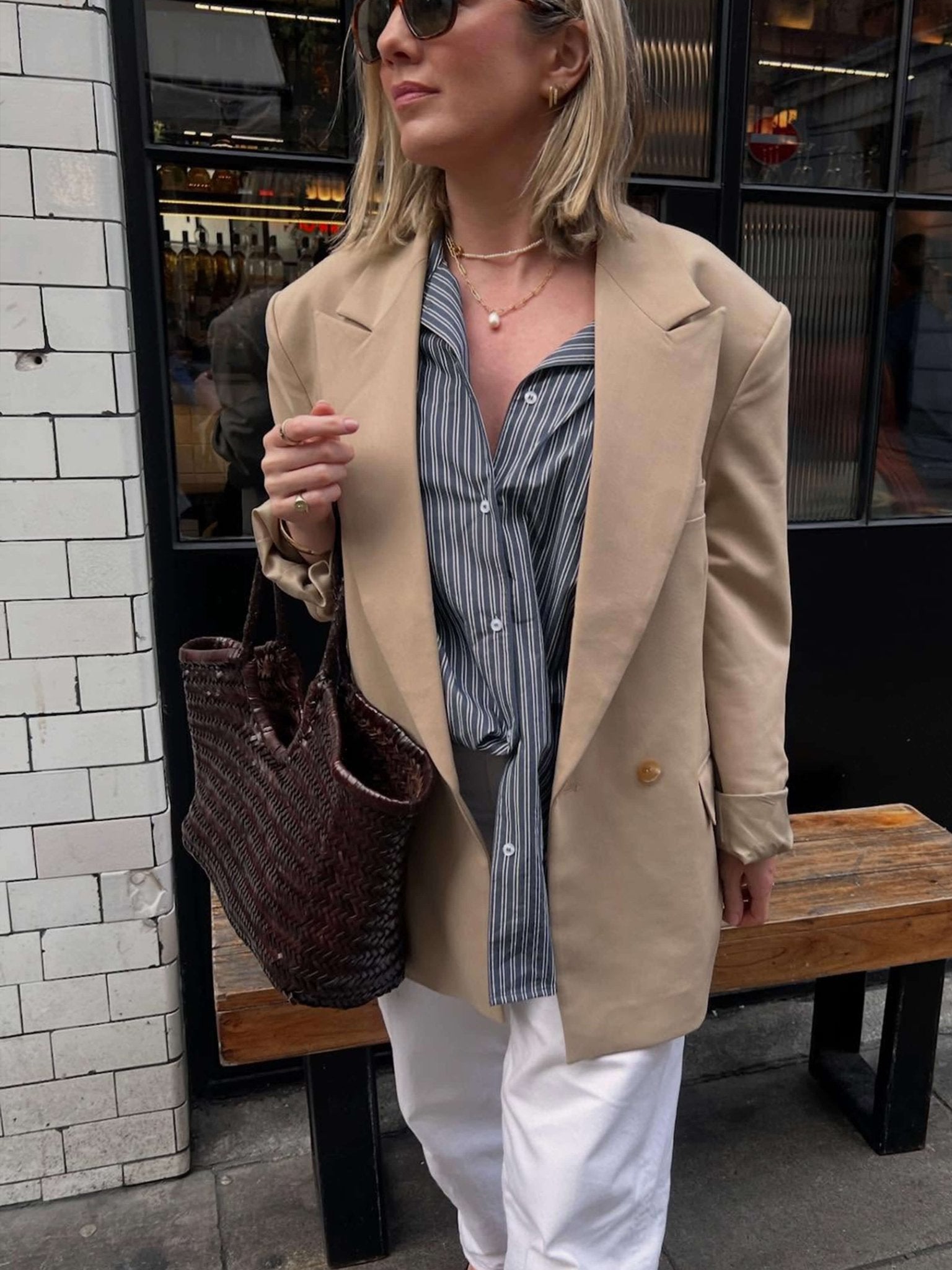 תיק ריקה מעור סינתטי קלוע