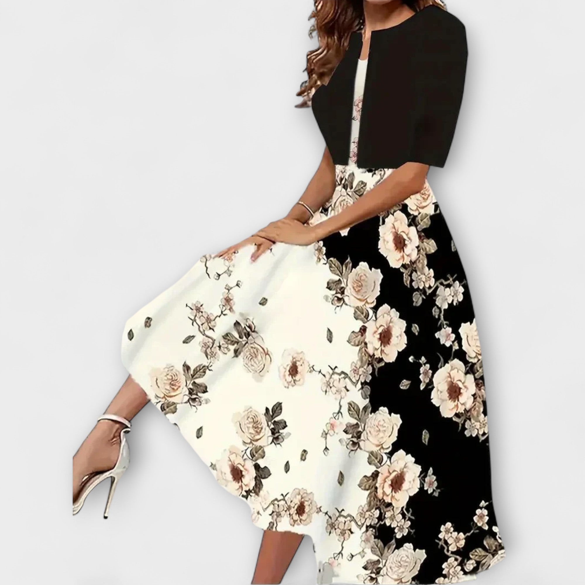 שמלת מידי לנשים עם בלייזר