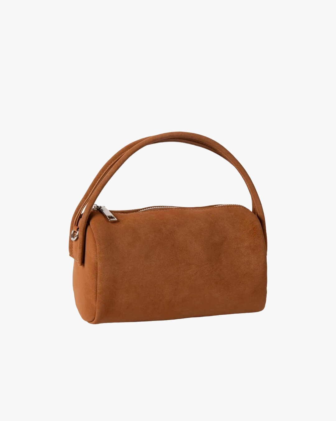 תיק צד אלגנטי מעור זמש - תיק עם רצועה ועם כיסים מרובים לנשים, מושלם לעבודה ולנסיעות