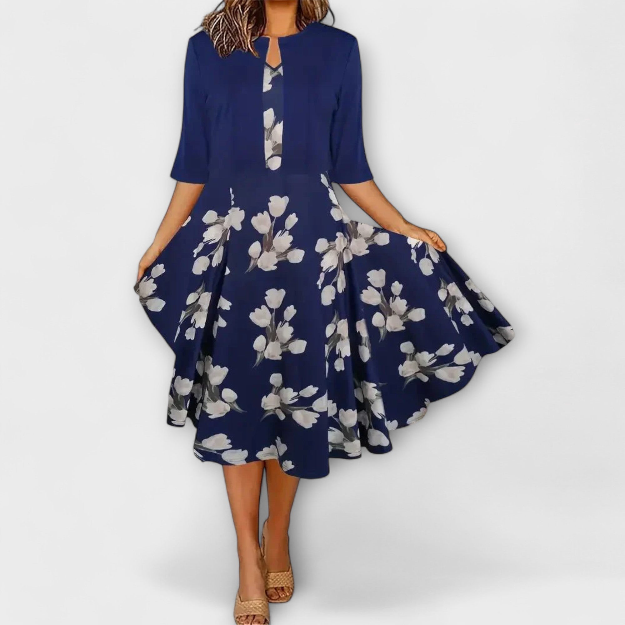 שמלת מידי לנשים עם בלייזר