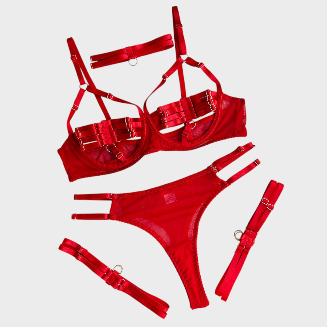 אמאדה | סט הלבשה תחתונה 4 חלקים