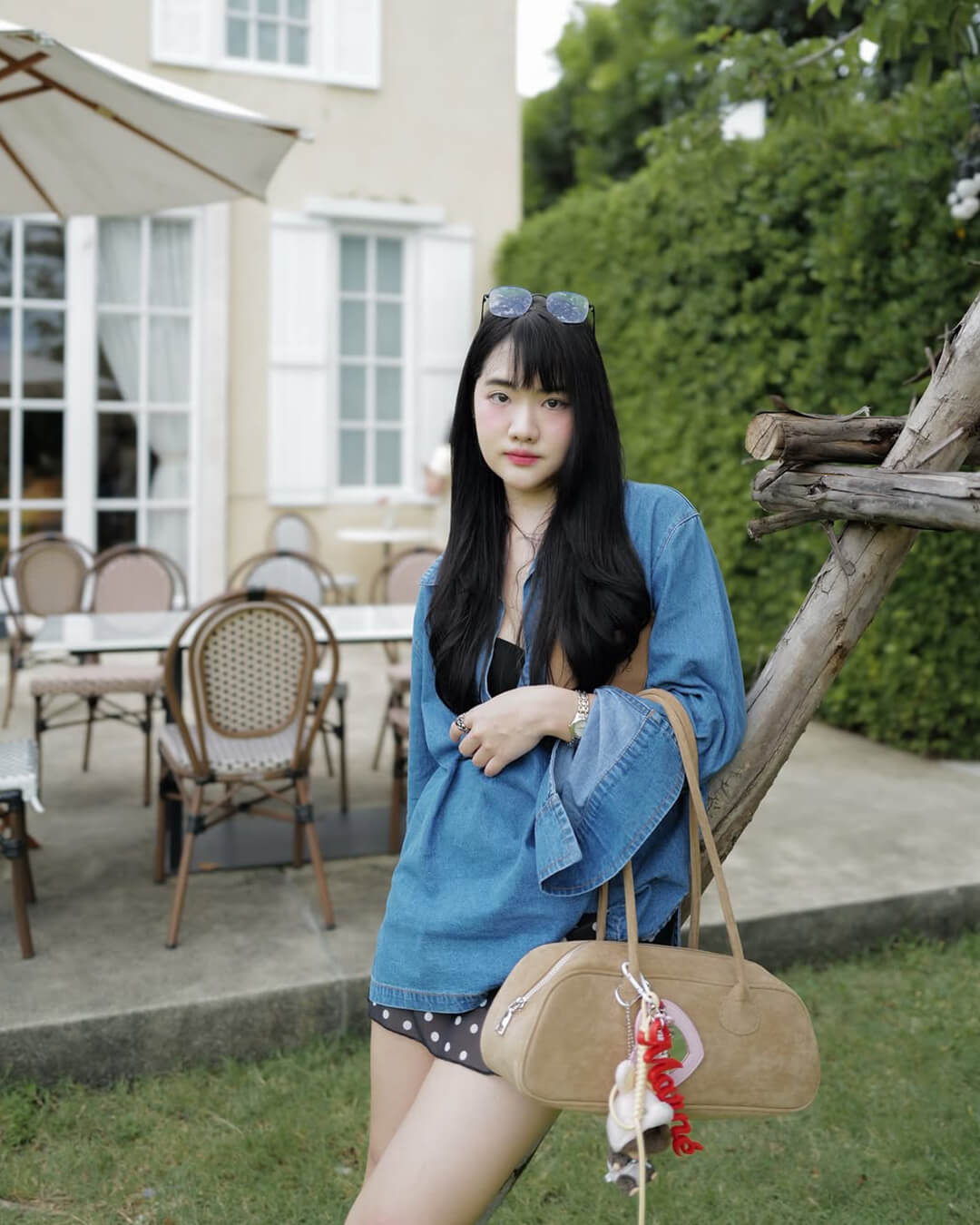 תיק צד וינטג' יחיד מנעור סינתטי לנשים - תיק יומי מבד קטיפתי רך