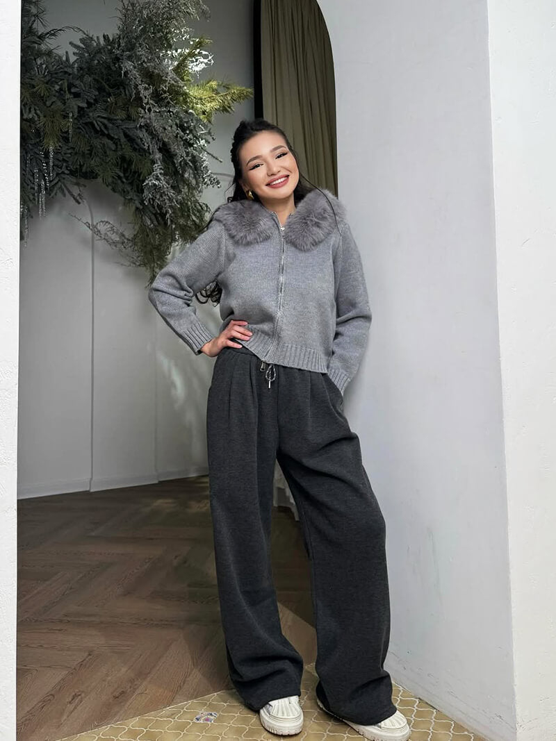 מעיל עור סינתטי אליסון