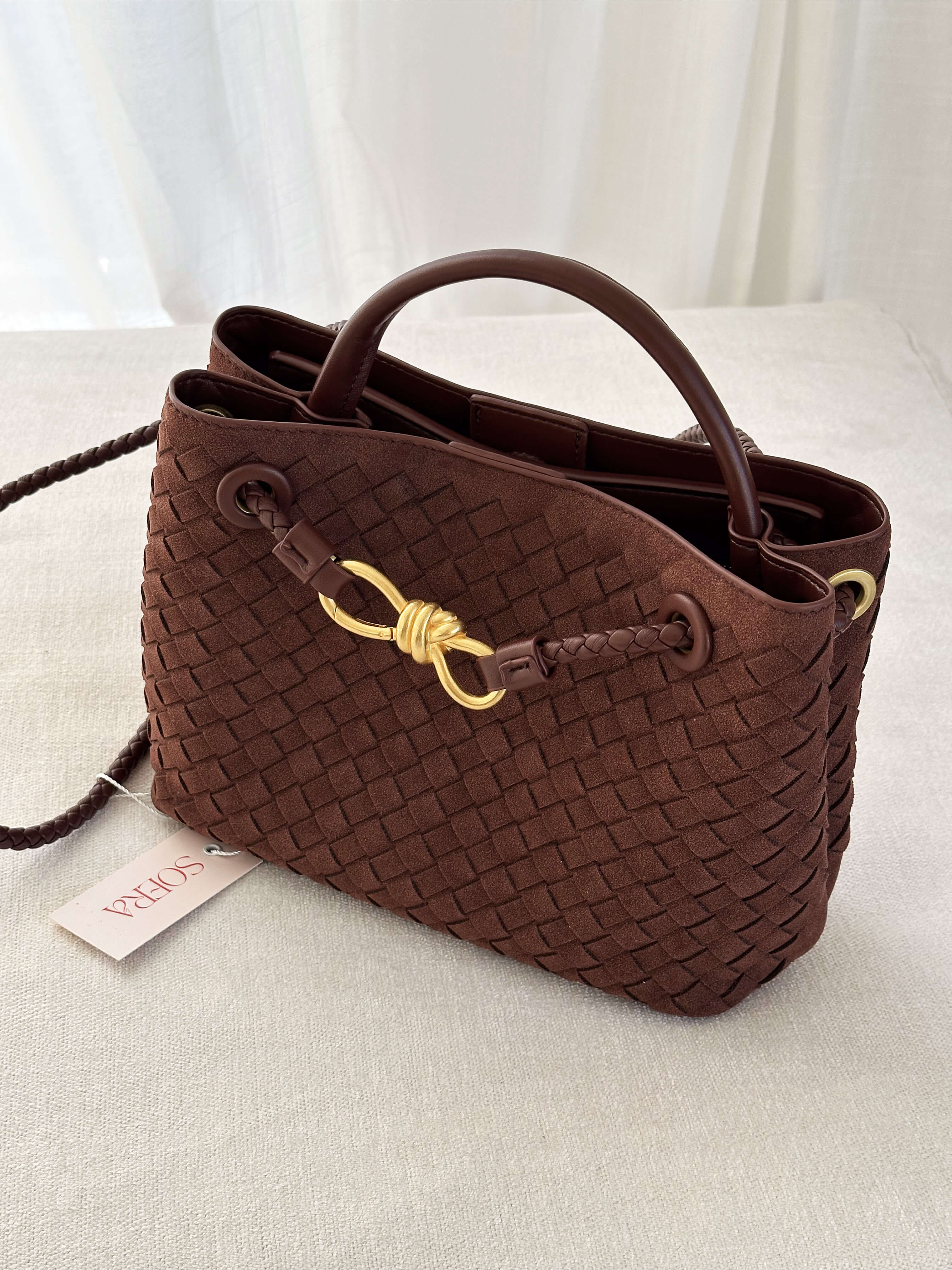 תיק לוסיה בד מיקרופייבר