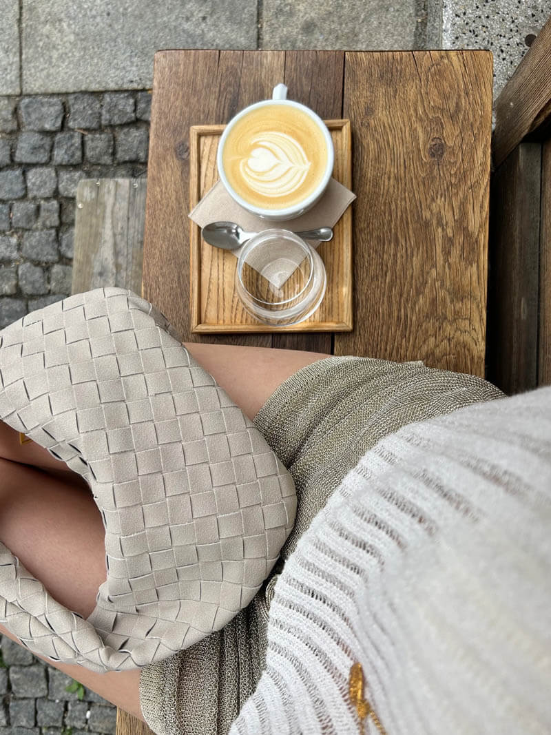 תיק בד מיני זמש