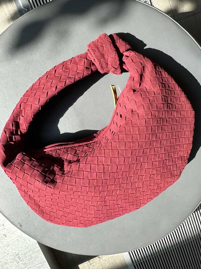 תיק בד בינוני מעור זמש