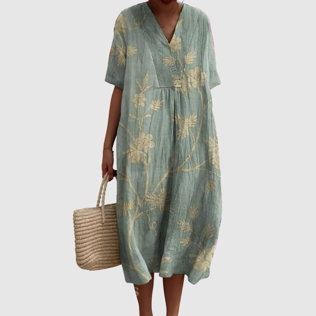 ורדית - שמלה נוחה