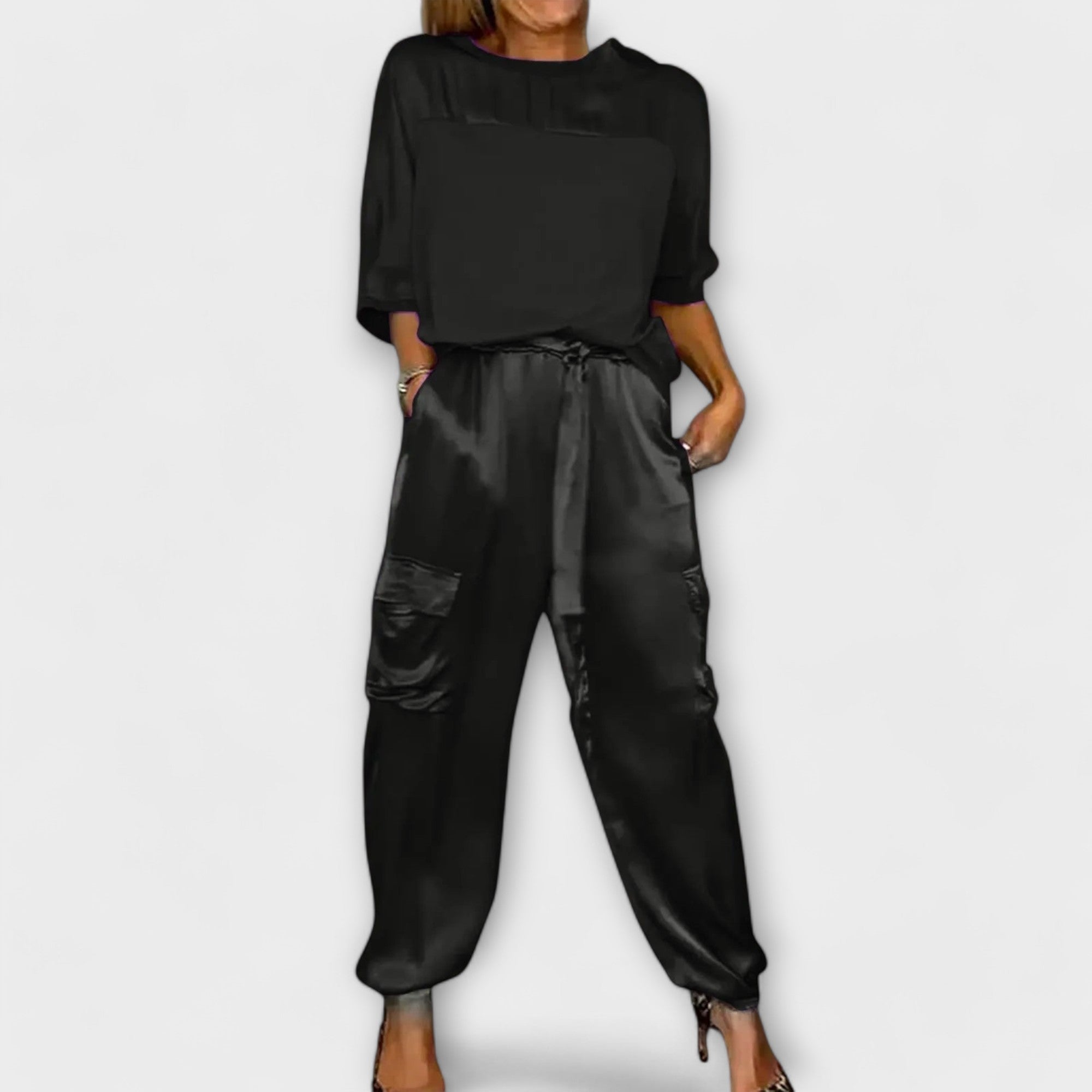 סט סאטן מרגרידה - 2 חלקים