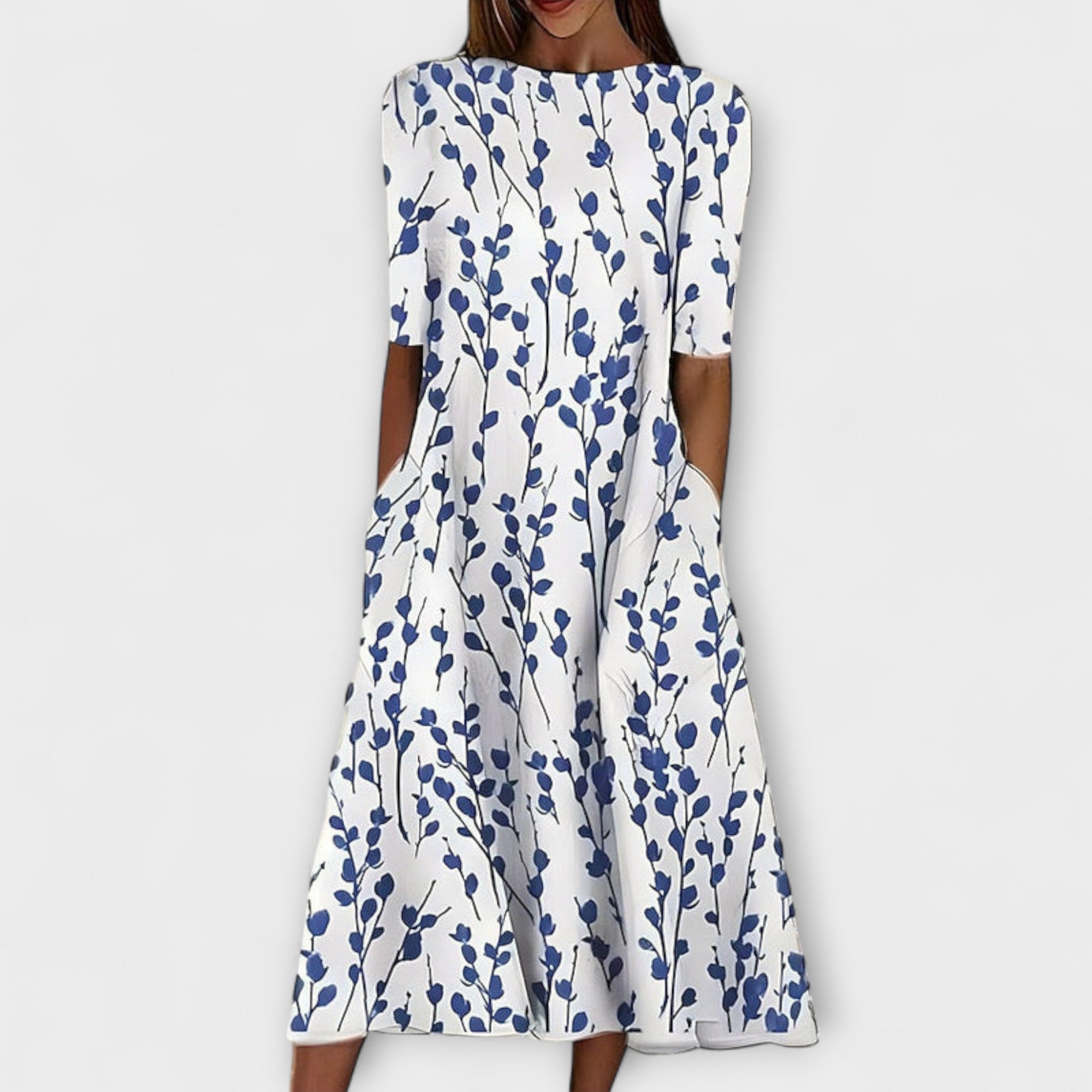 אדלינה - שמלת פרחים