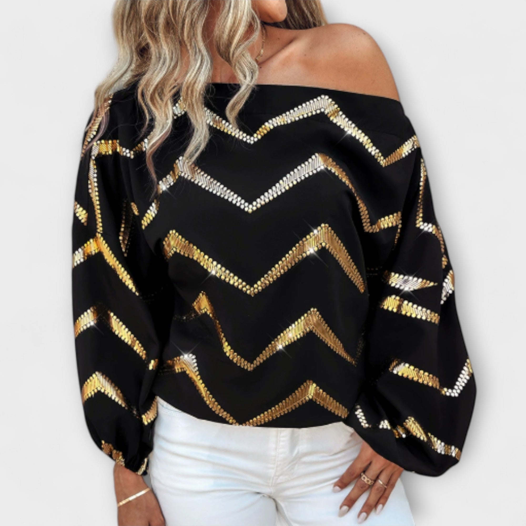 ביאנקה - חולצת אביב אלגנטית